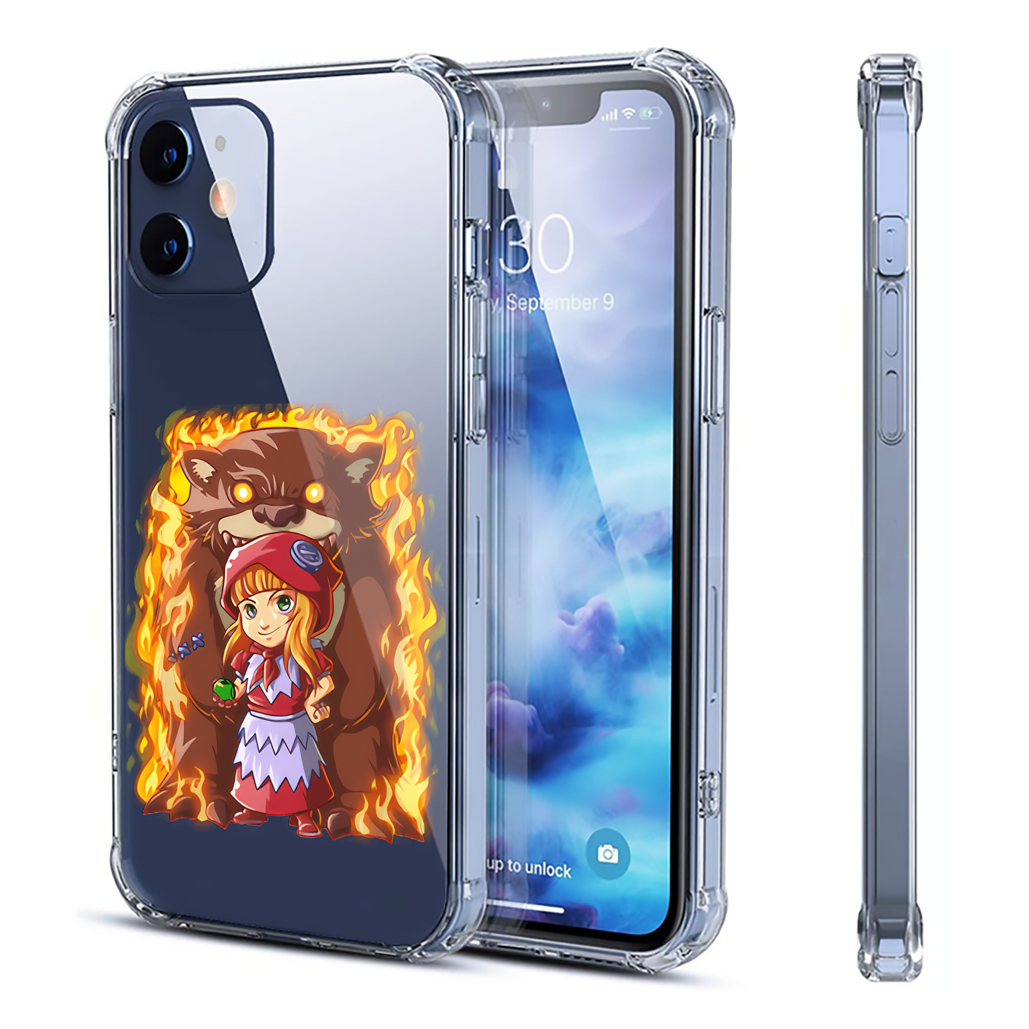 （画像用） リーグ・オブ・レジェンド League of Legends LOL 【iPhone 12シリーズ対応】透明スマホケース（クリアソフトケース）